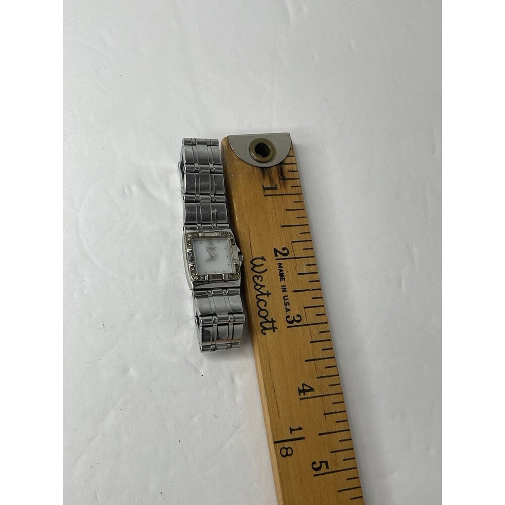 Citizens Group Women's Vintage Mixed Metal Watch Stretch Band Needs Battery - Picture 4 of 5